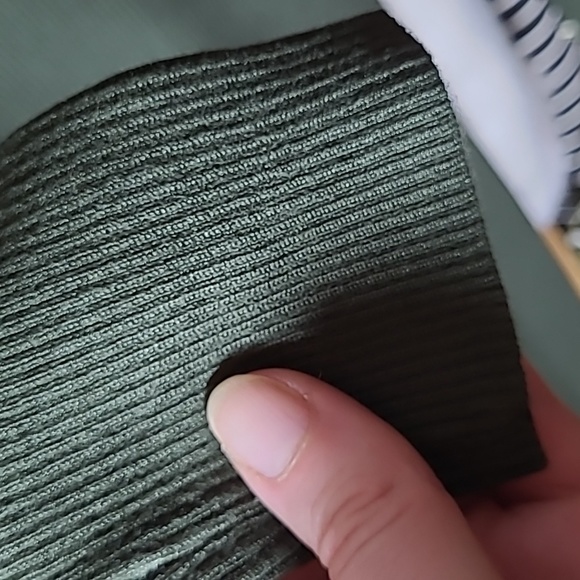 Olive Green sweater dress - Picture 4 of 5